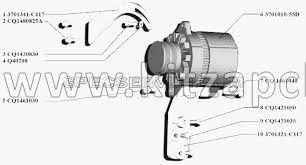 Кронштейн генератора Baw Fenix Евро 3 (планка) 3701341-С117